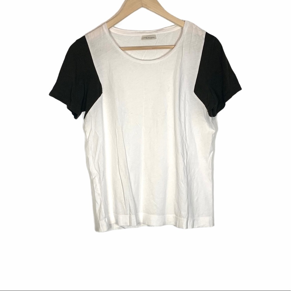 Dries Van Noten | 100% Cotton Colorblock T Shirt